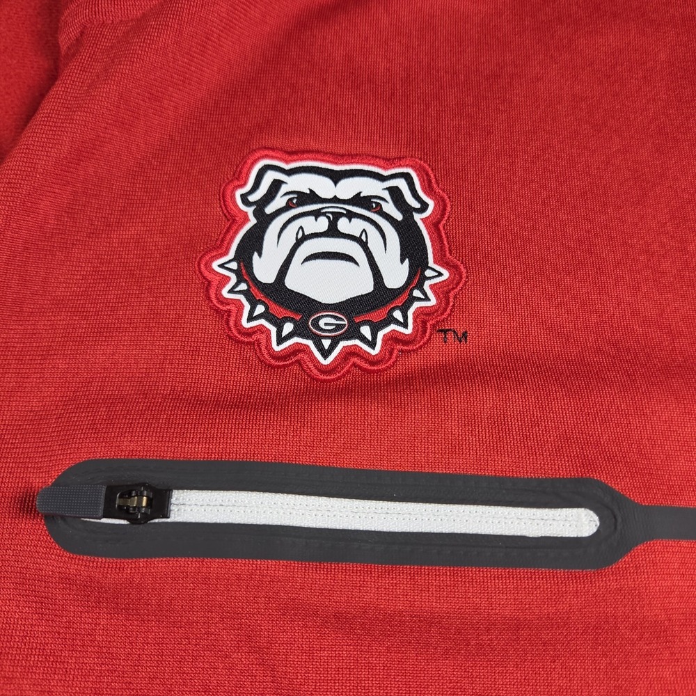 Georgia Bulldogs Pullover Mens Large Nike Dri-Fit Sweater 1/4 Zip UGA Football - Picture 4 of 9